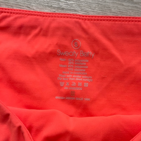 Sweaty Betty 🇬🇧7/8 The Power Crop Athletic Leggings Size S - Picture 5 of 9